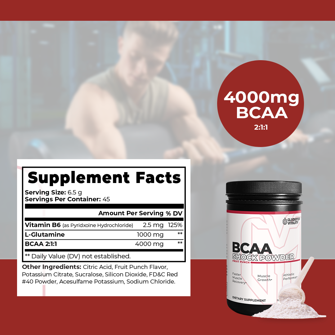 BCAA Shock Powder (Fruit Punch)