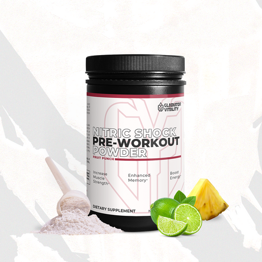 Nitric Shock Pre-Workout Powder (Fruit Punch)